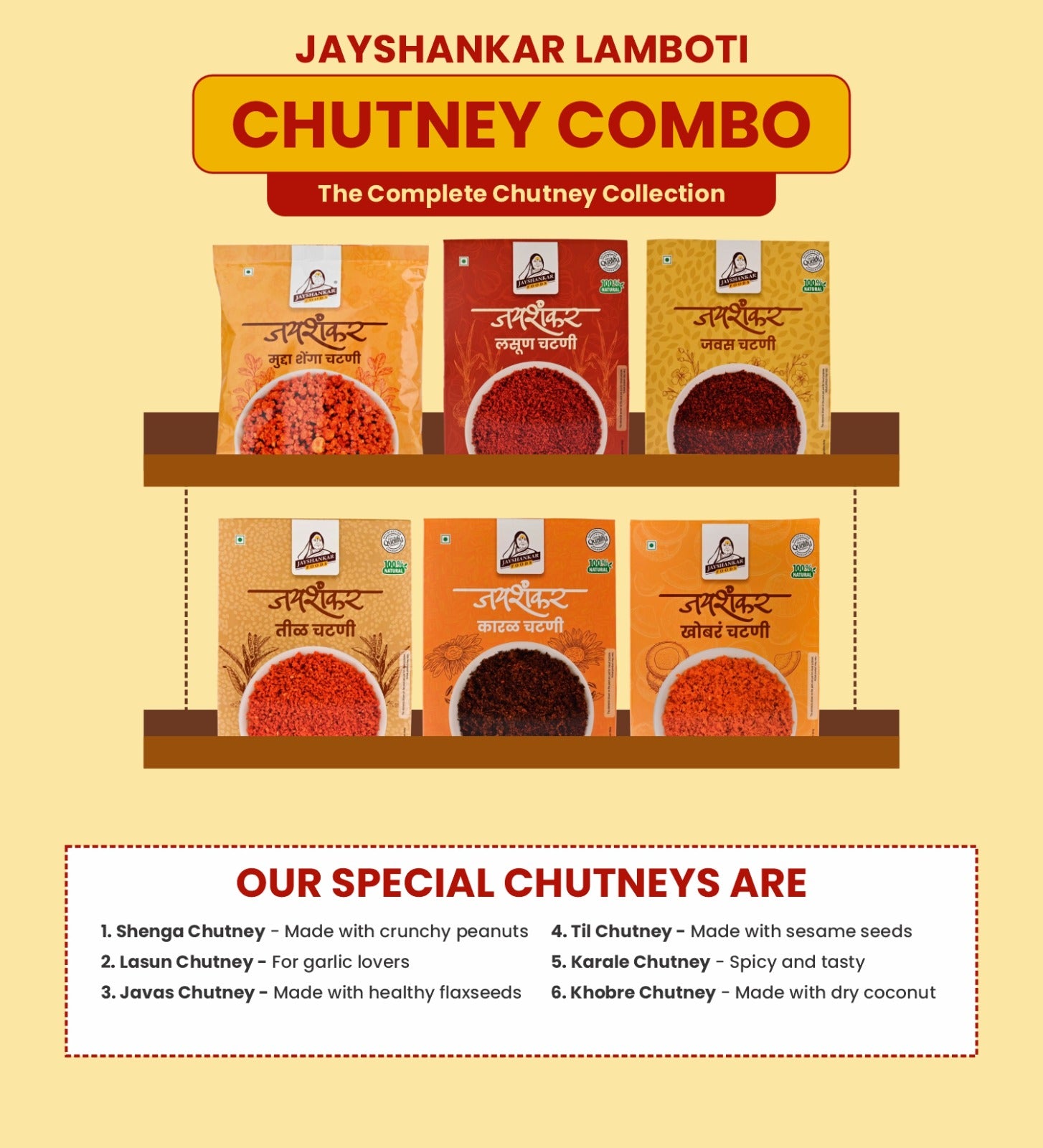 Chutney Combo Pack