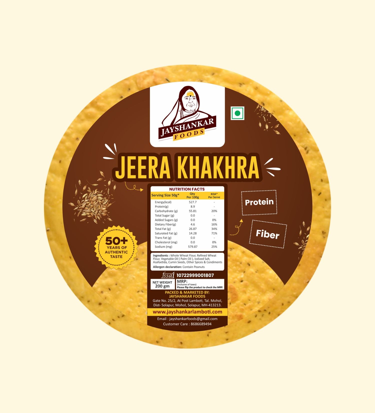 Jeera Khakhra