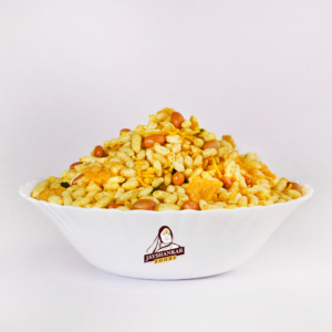 Jayshankar Special Khara Bhadang, a spicy and savory puffed rice snack, perfect for munching